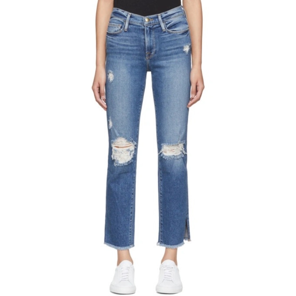 Frame Denim Le Nouveau Straight in Sackett